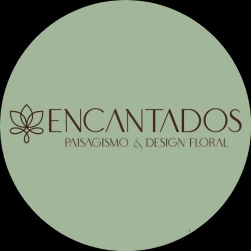 Logo Encantados Paisagismo e Design Floral