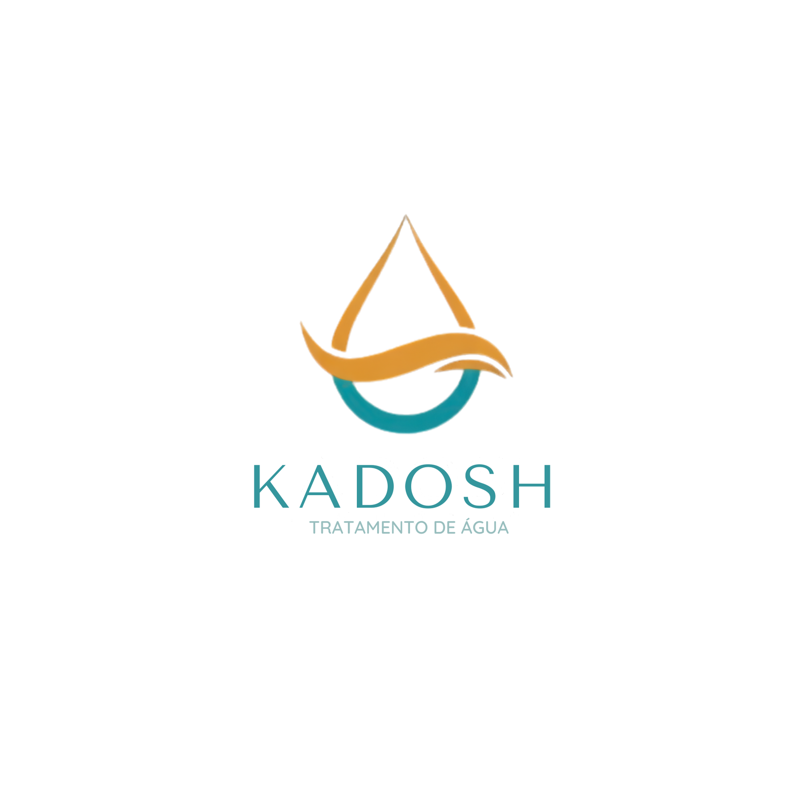 Logo Kadosh Tratamento de Água com símbolo de gota